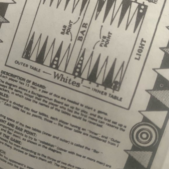 Backgammon game - Picture 5 of 6